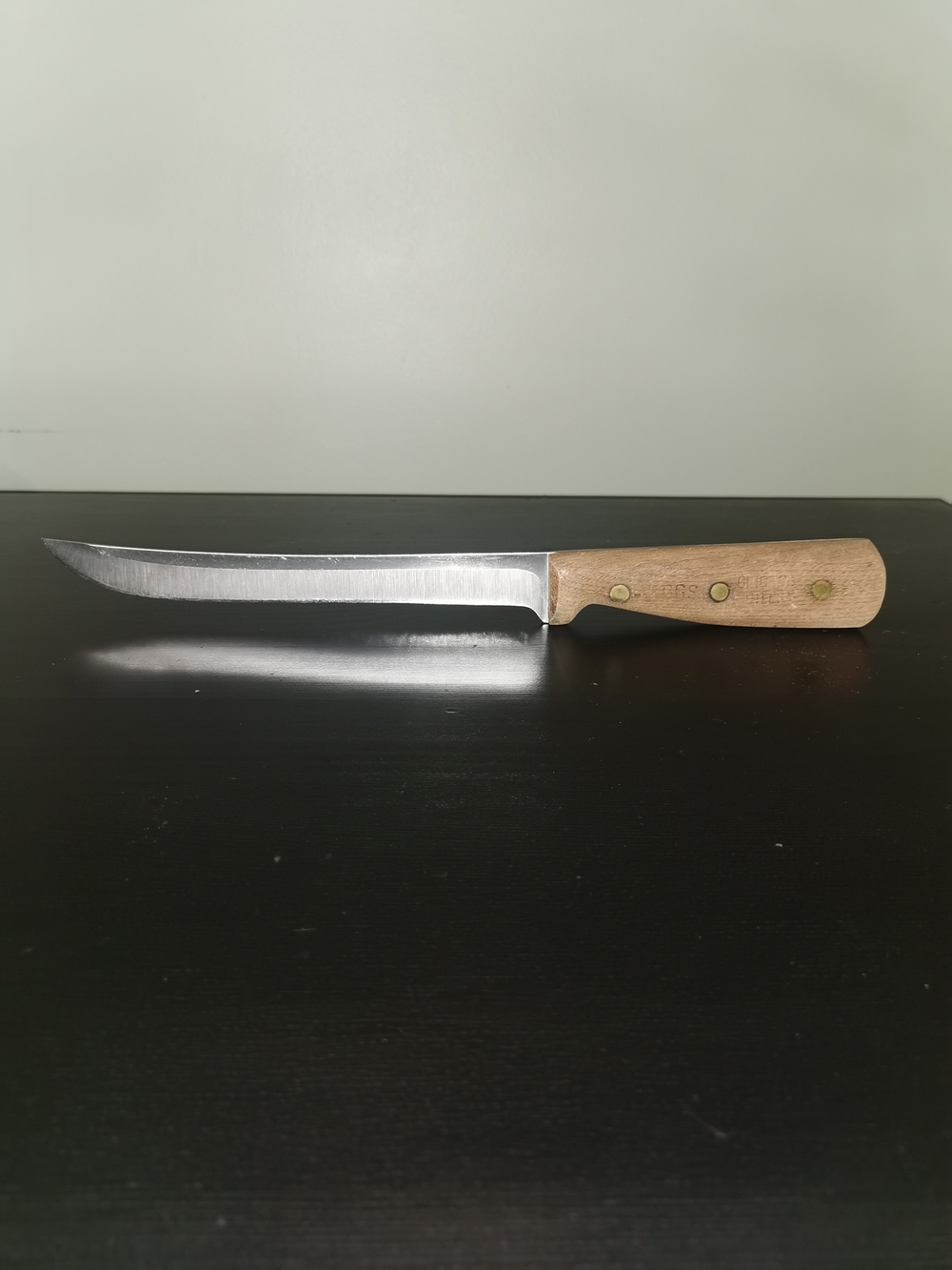 Chicago Cutlery Vintage 66S Carving Slicing Kitchen Knife 8" Blade Wood Handle